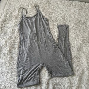 Grey jumpsuit
